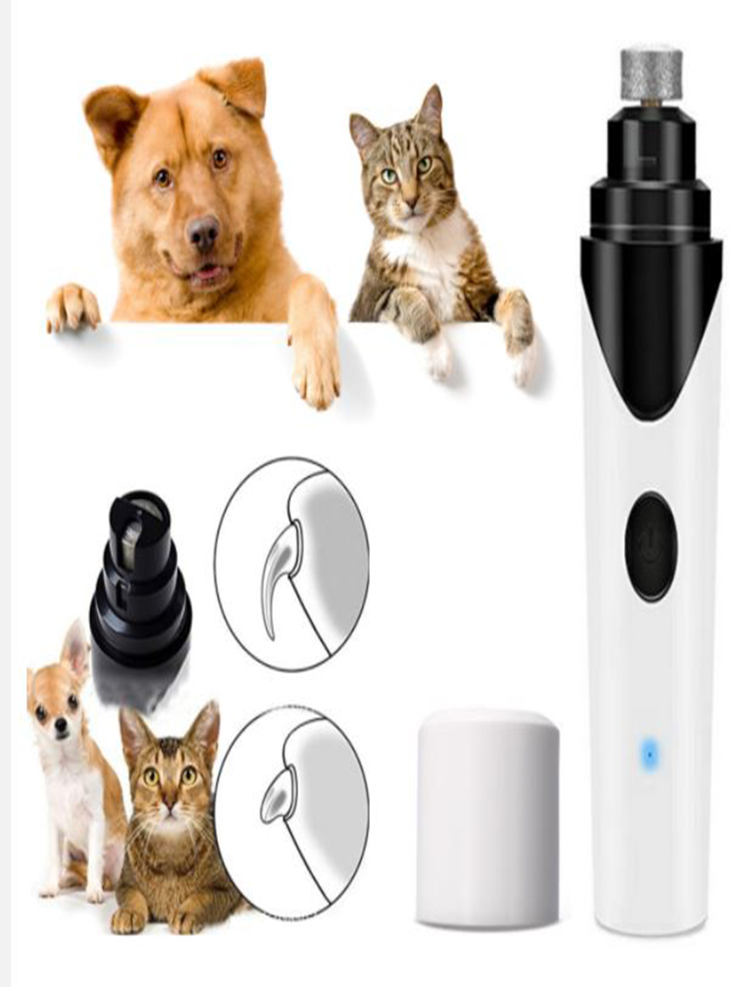 Dogs & Cats Pro Portable Nail Grinder