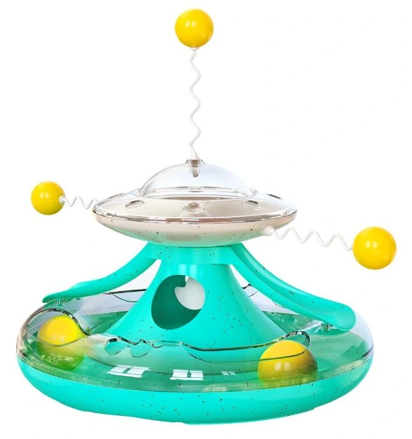 cat interactive spinning toys