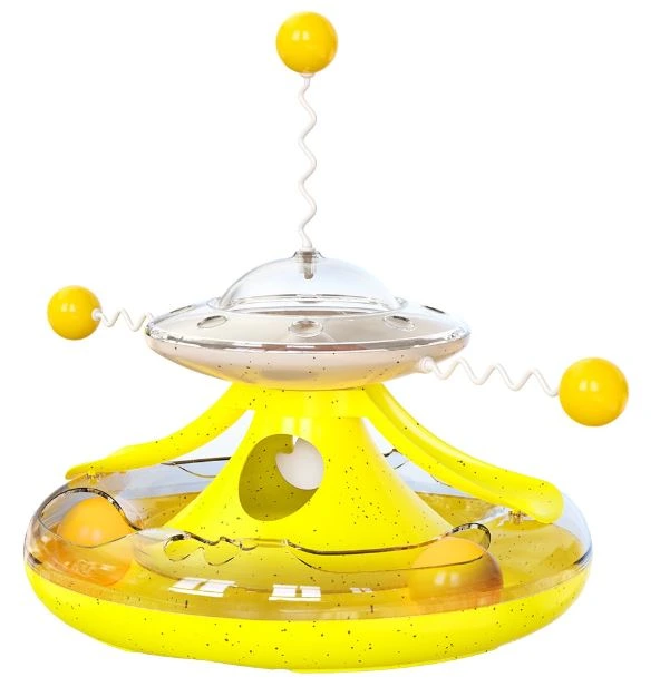 cat interactive spinning toys