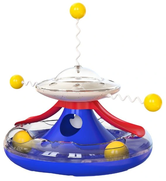 cat interactive spinning toys