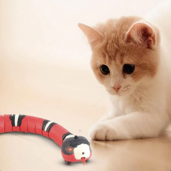 Smart Sensor Interactive Snake Toy For Cats - Petovely