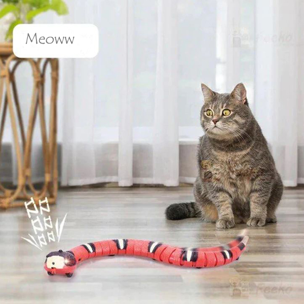 Smart Sensor Interactive Snake Toy For Cats